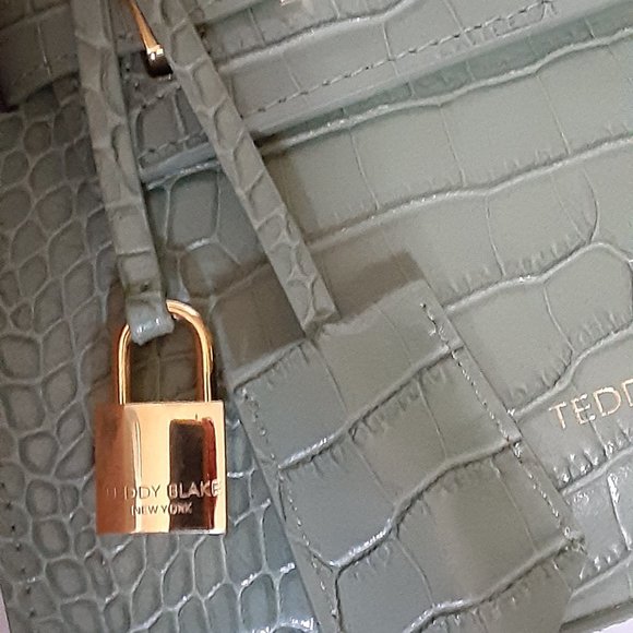 🌸BNIB Teddy Blake Ava Croco Gold DISCONTINUED 9"🌸 - Picture 8 of 12